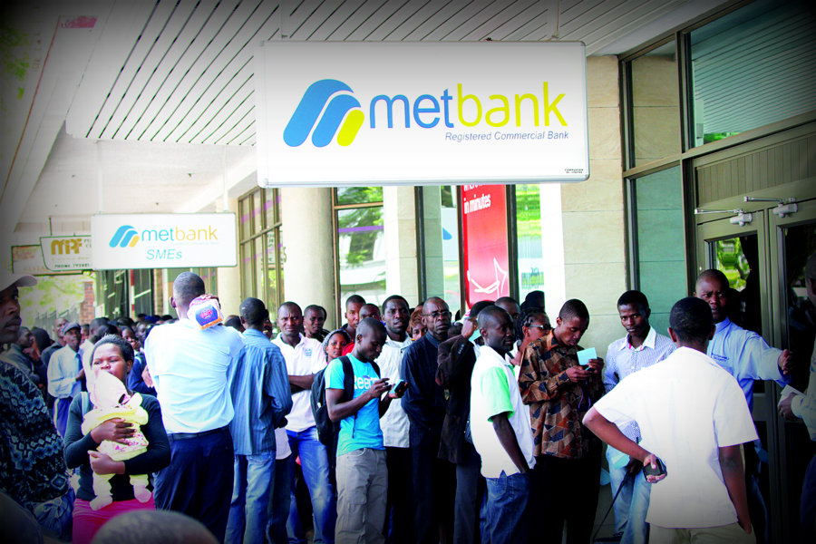 Bank queues disappear